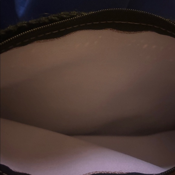 DIY. Handmade. Makeup Bag 10 by 6 & Shoulder Bag 13 by 8 “. Zipper Closure. - Picture 6 of 9